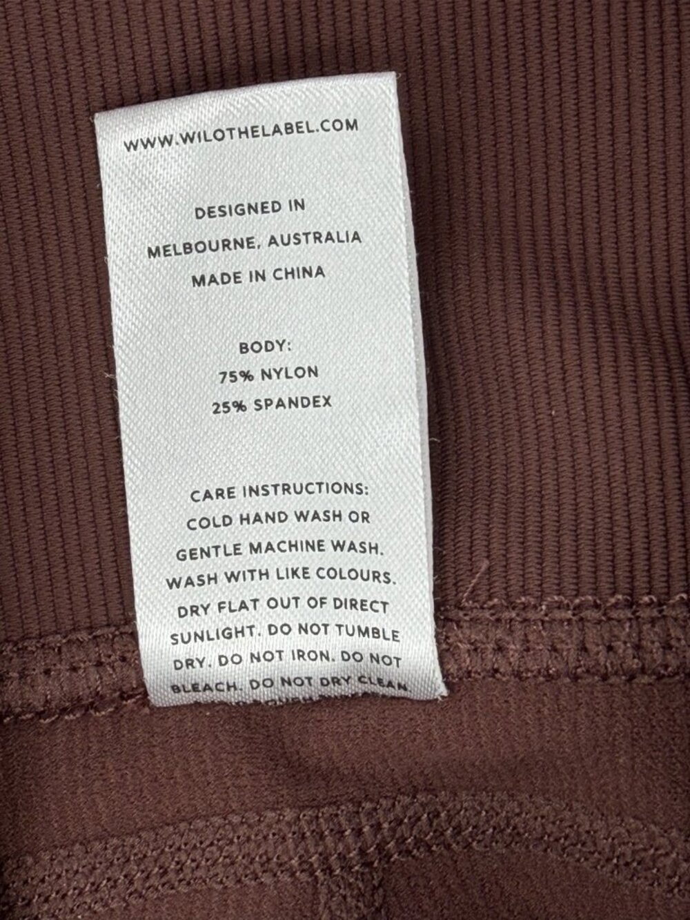 WILO Women s Lot/2 Ribbed High Rise Athletic Leggings XS - Picture 6 of 7